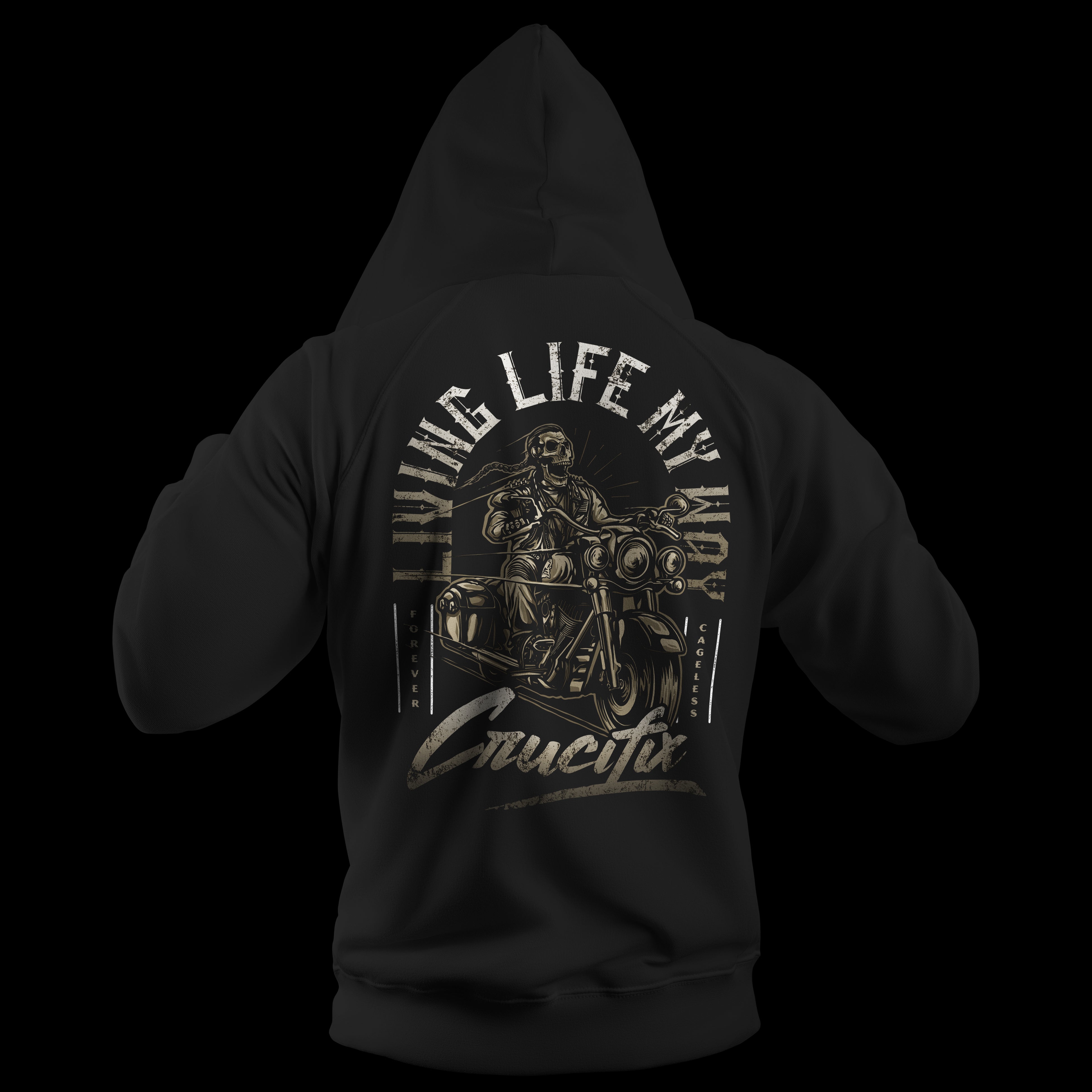 My Way Zip Hoodie – Saint Cruce