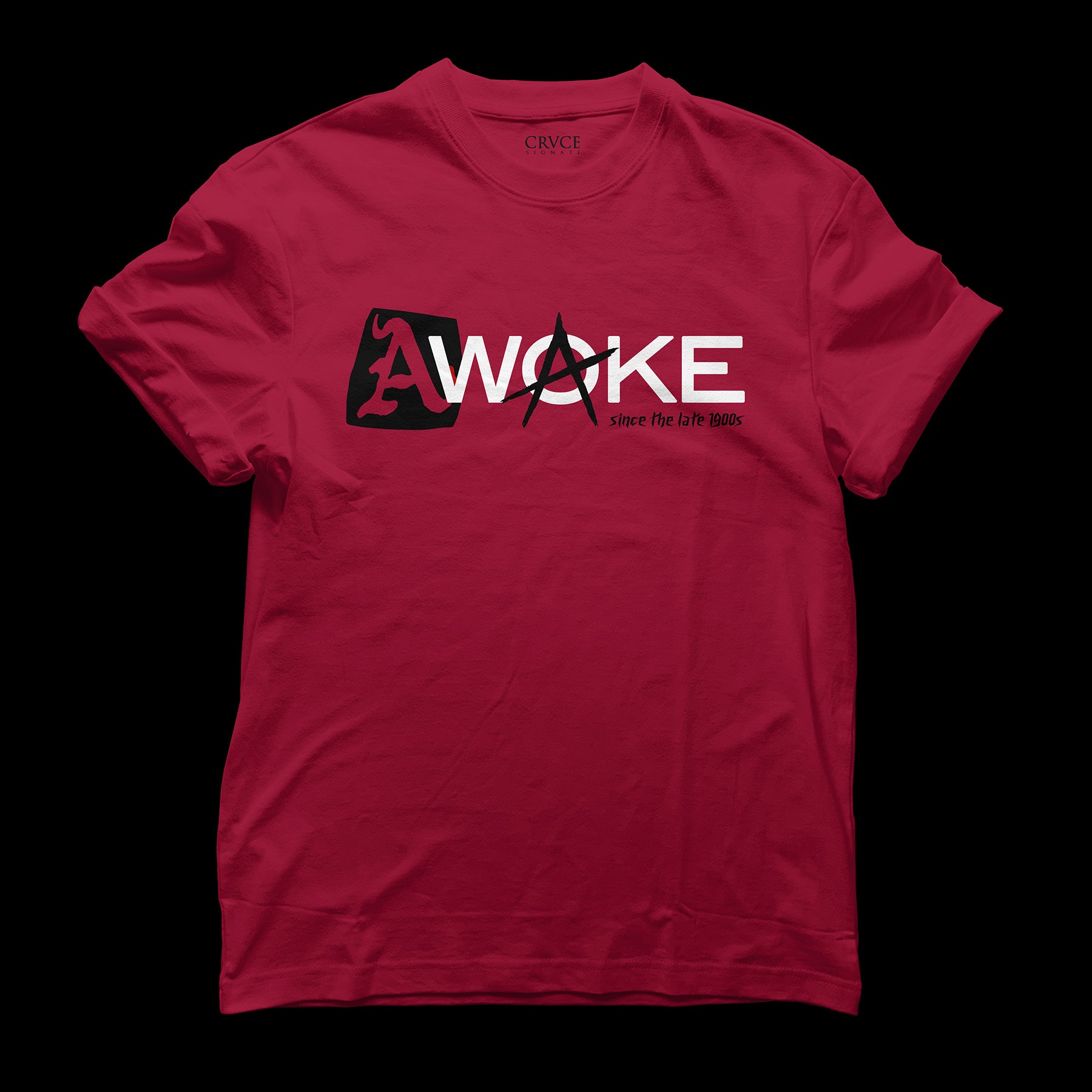 Been Awake Fitted Tee – Saint Cruce